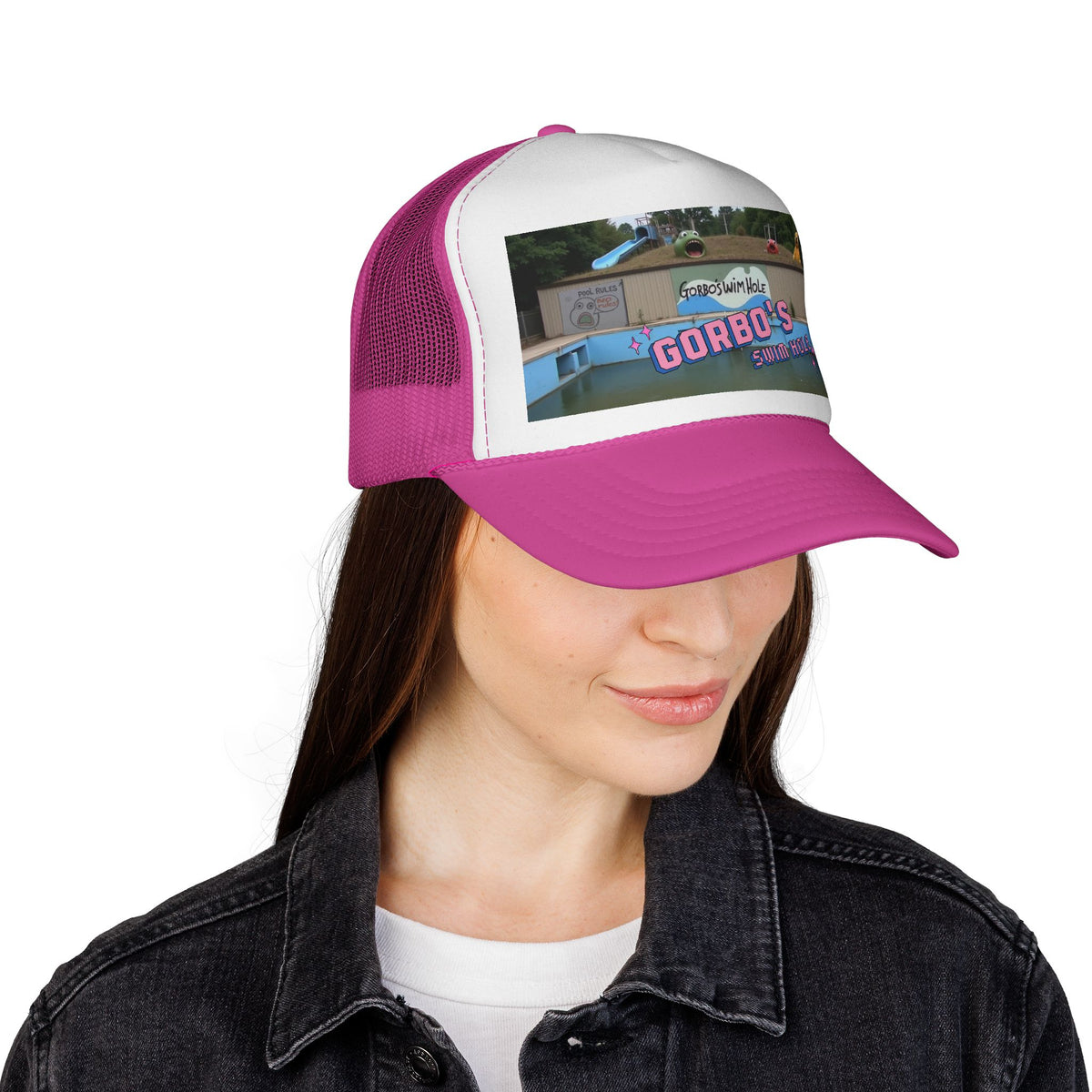 Gorbo's Swim Hole Trucker Cap - Fun Summer Vibes