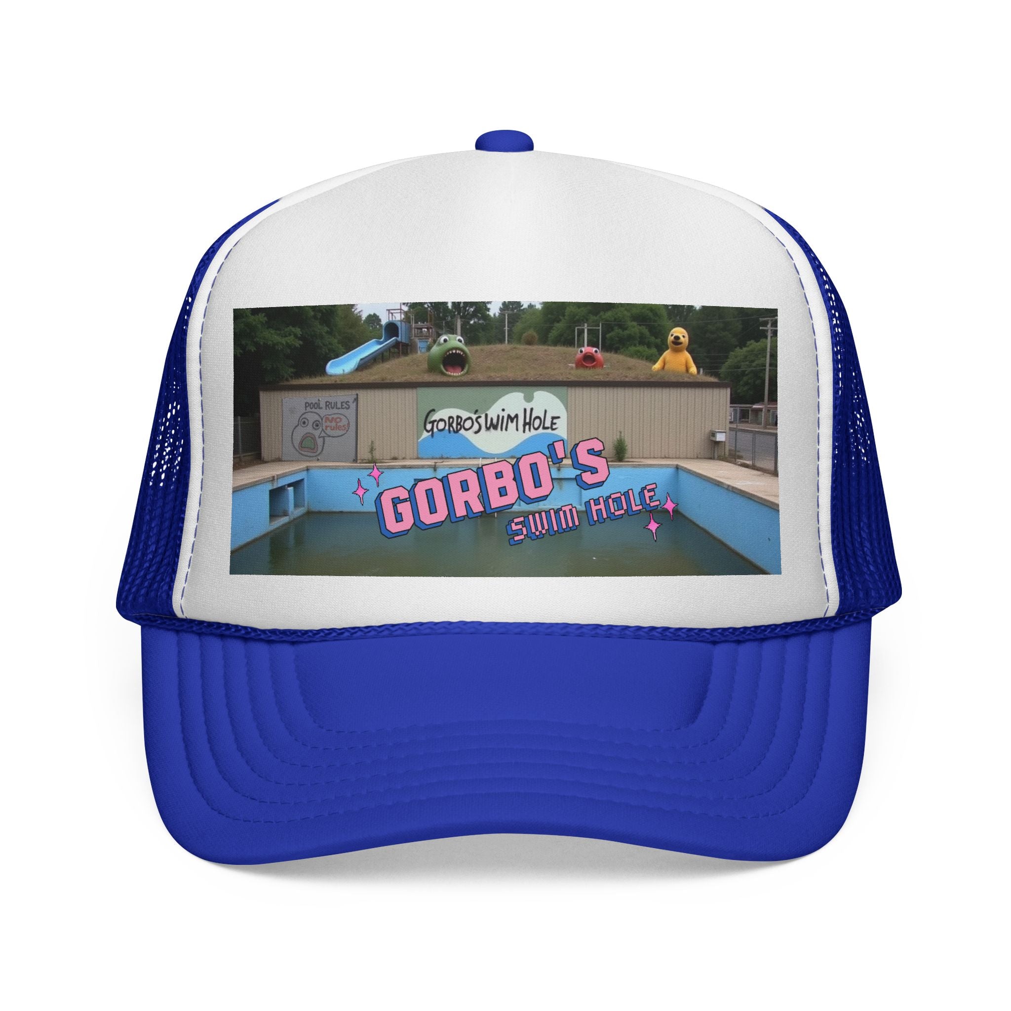 Gorbo's Swim Hole Trucker Cap - Fun Summer Vibes