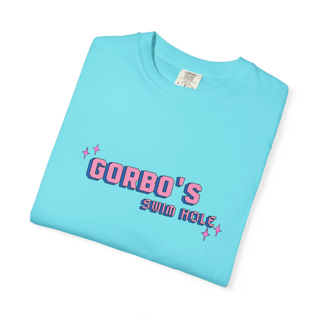 Unisex Garment-Dyed T-Shirt: Gorbo's Swim Hole Vintage Graphic Tee