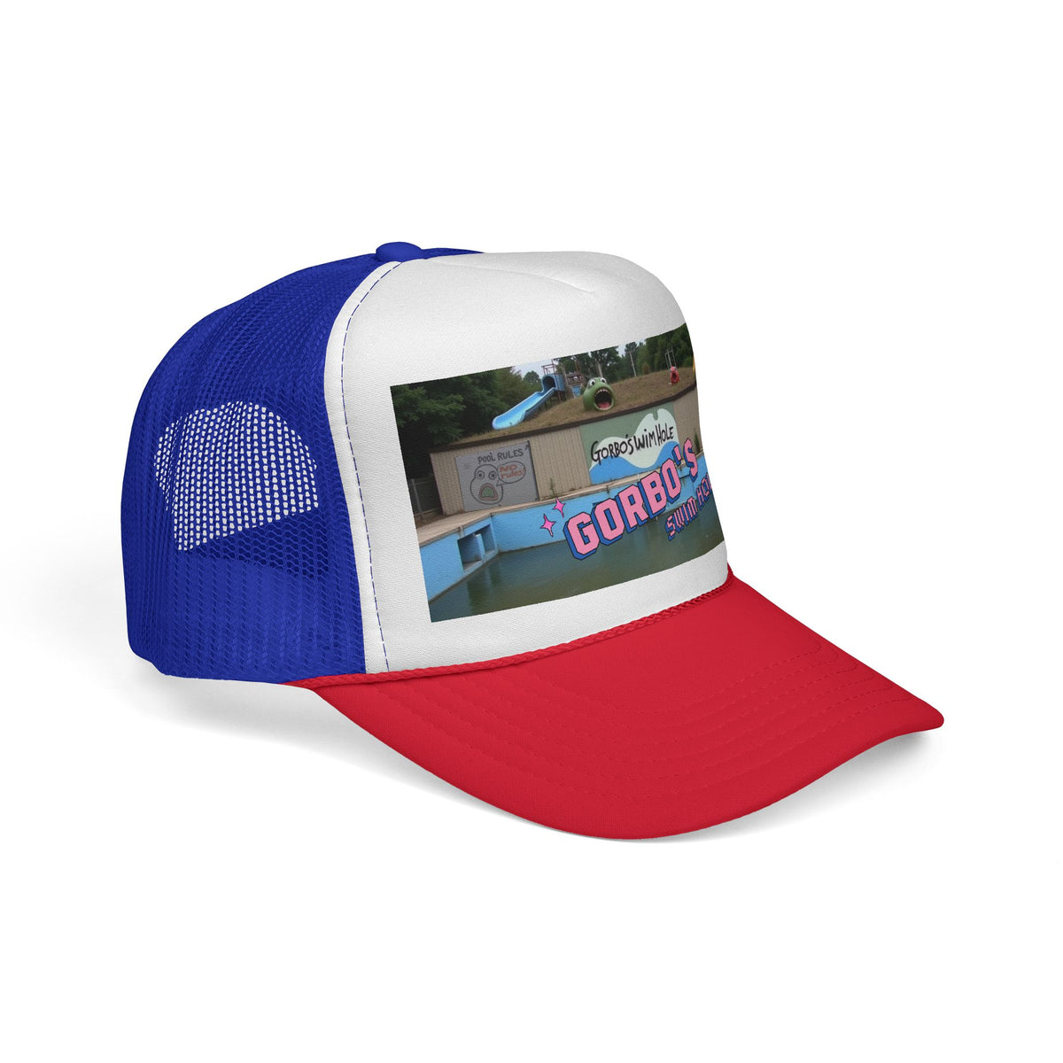 Gorbo's Swim Hole Trucker Cap - Fun Summer Vibes