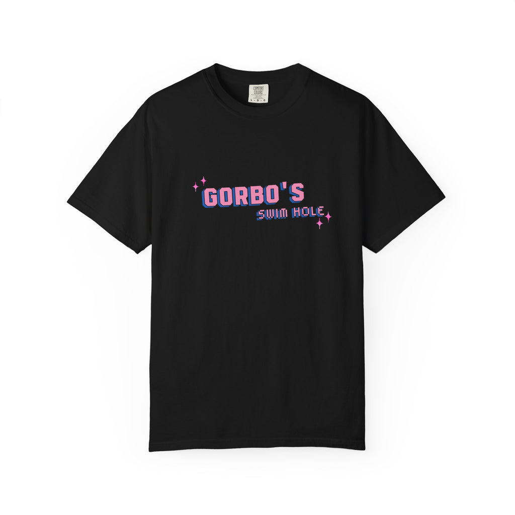 Unisex Garment-Dyed T-Shirt: Gorbo's Swim Hole Vintage Graphic Tee