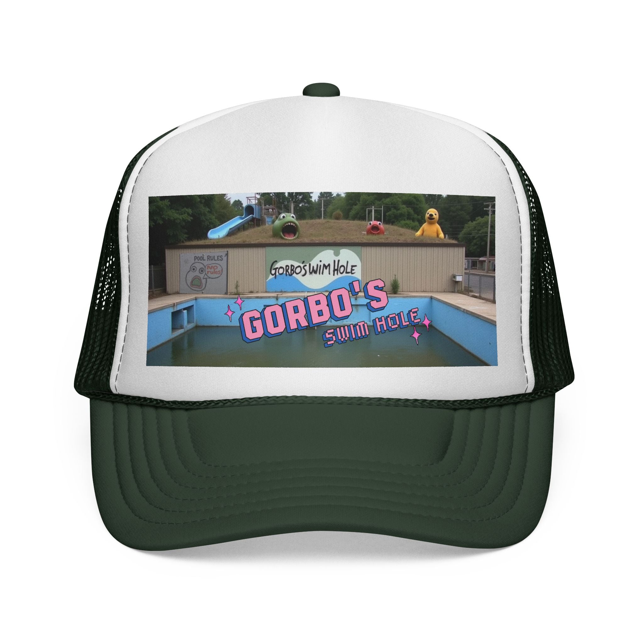 Gorbo's Swim Hole Trucker Cap - Fun Summer Vibes