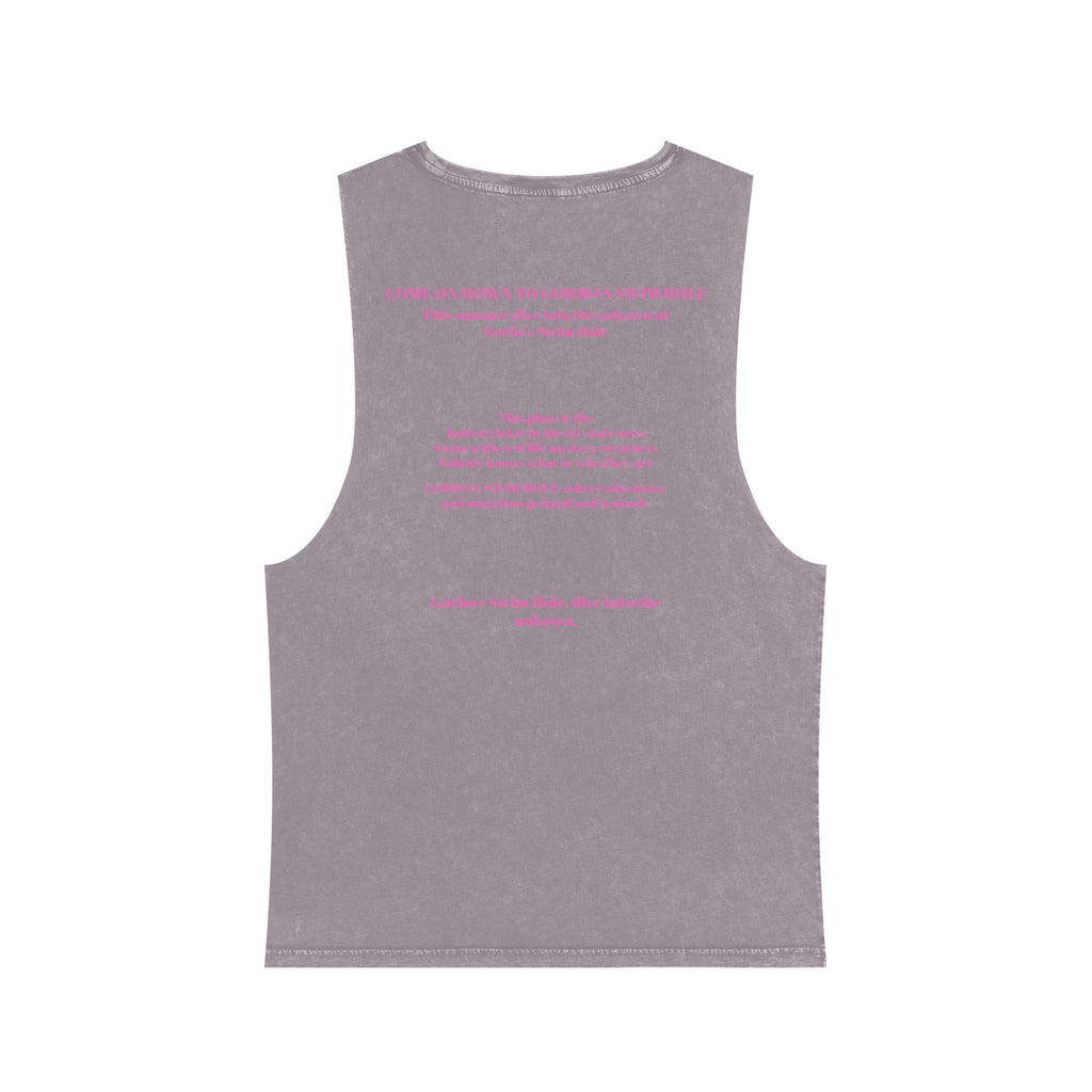 Gorbo's Swim Hole Stonewash Tank Top - Unisex Summer Style