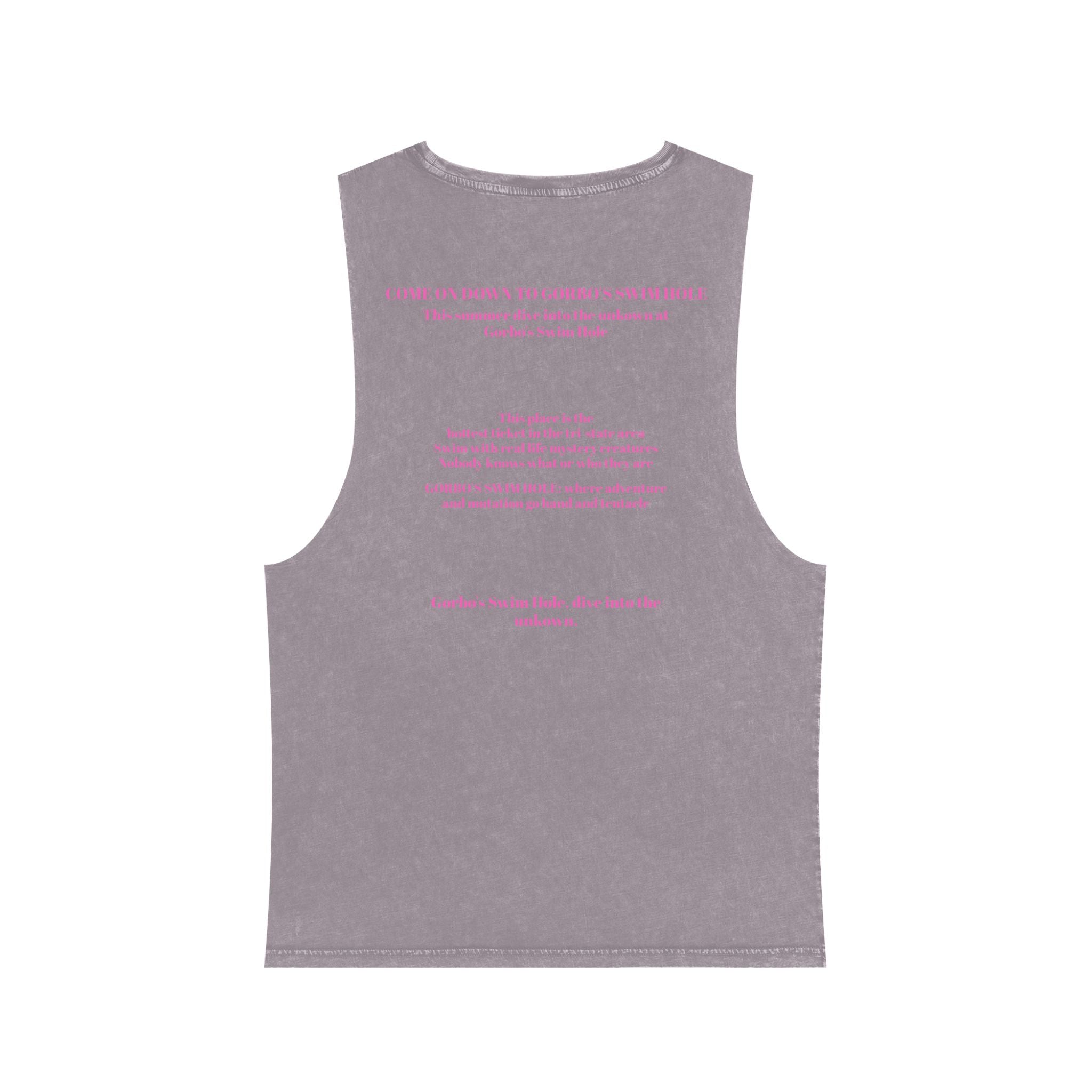 Gorbo's Swim Hole Stonewash Tank Top - Unisex Summer Style