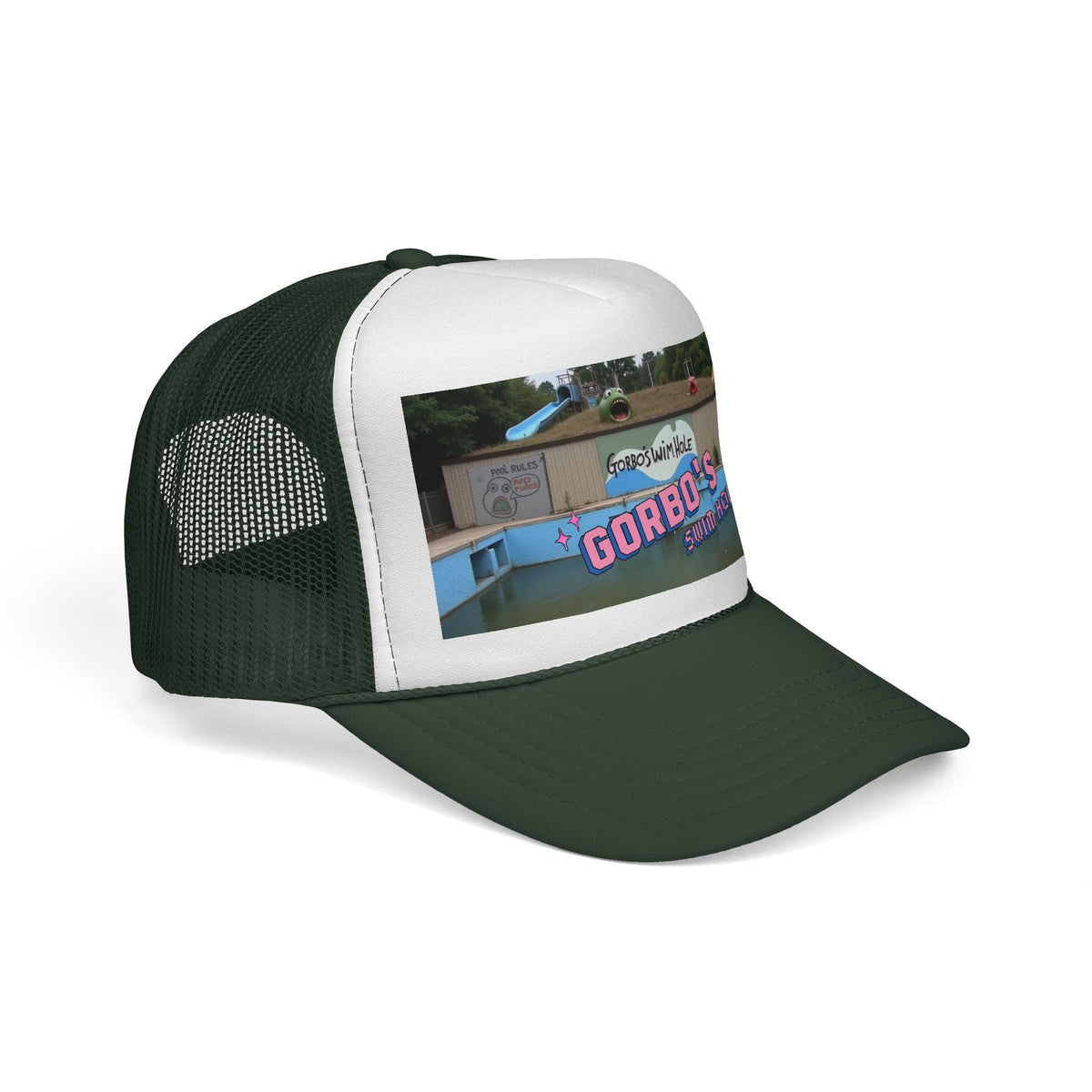 Gorbo's Swim Hole Trucker Cap - Fun Summer Vibes