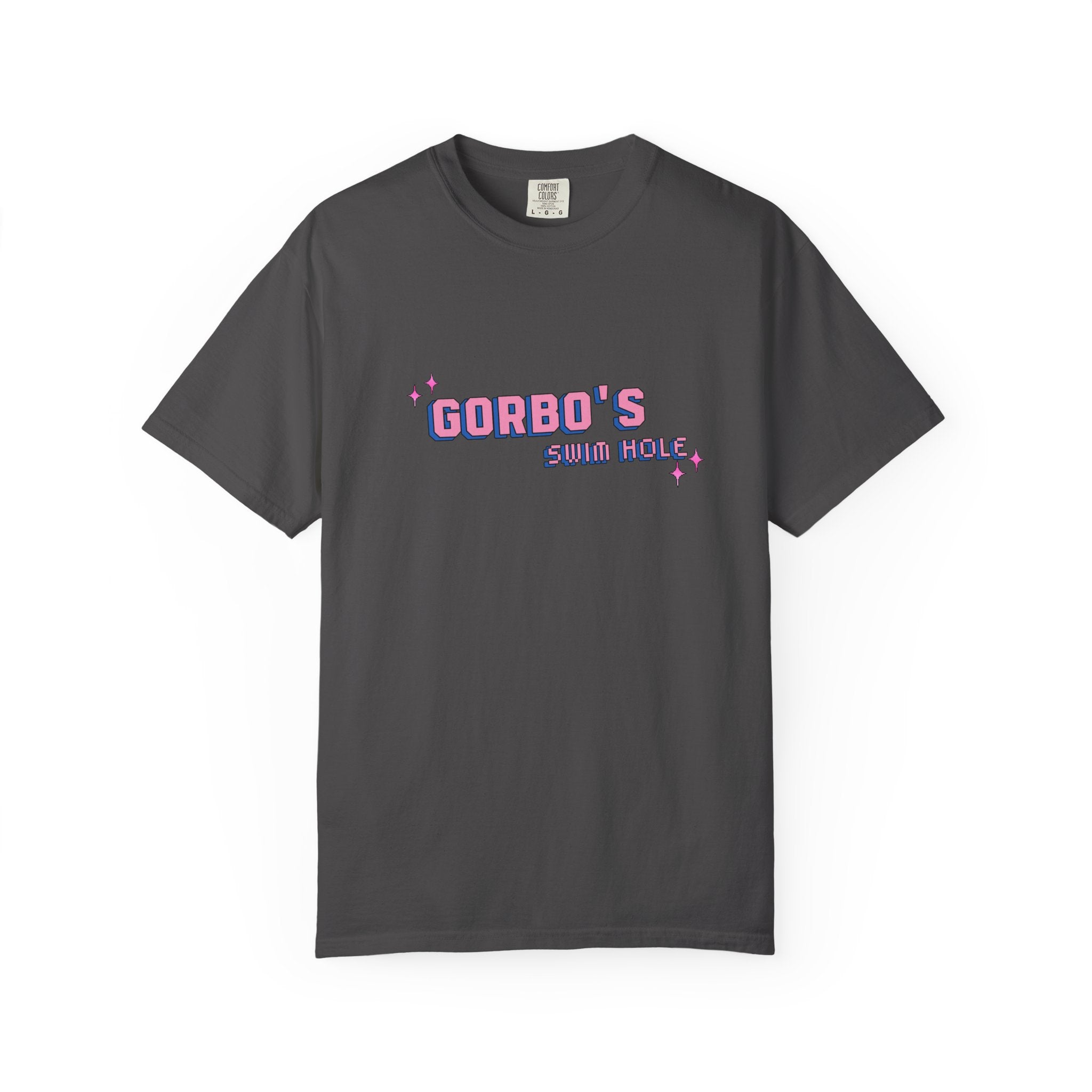 Unisex Garment-Dyed T-Shirt: Gorbo's Swim Hole Vintage Graphic Tee