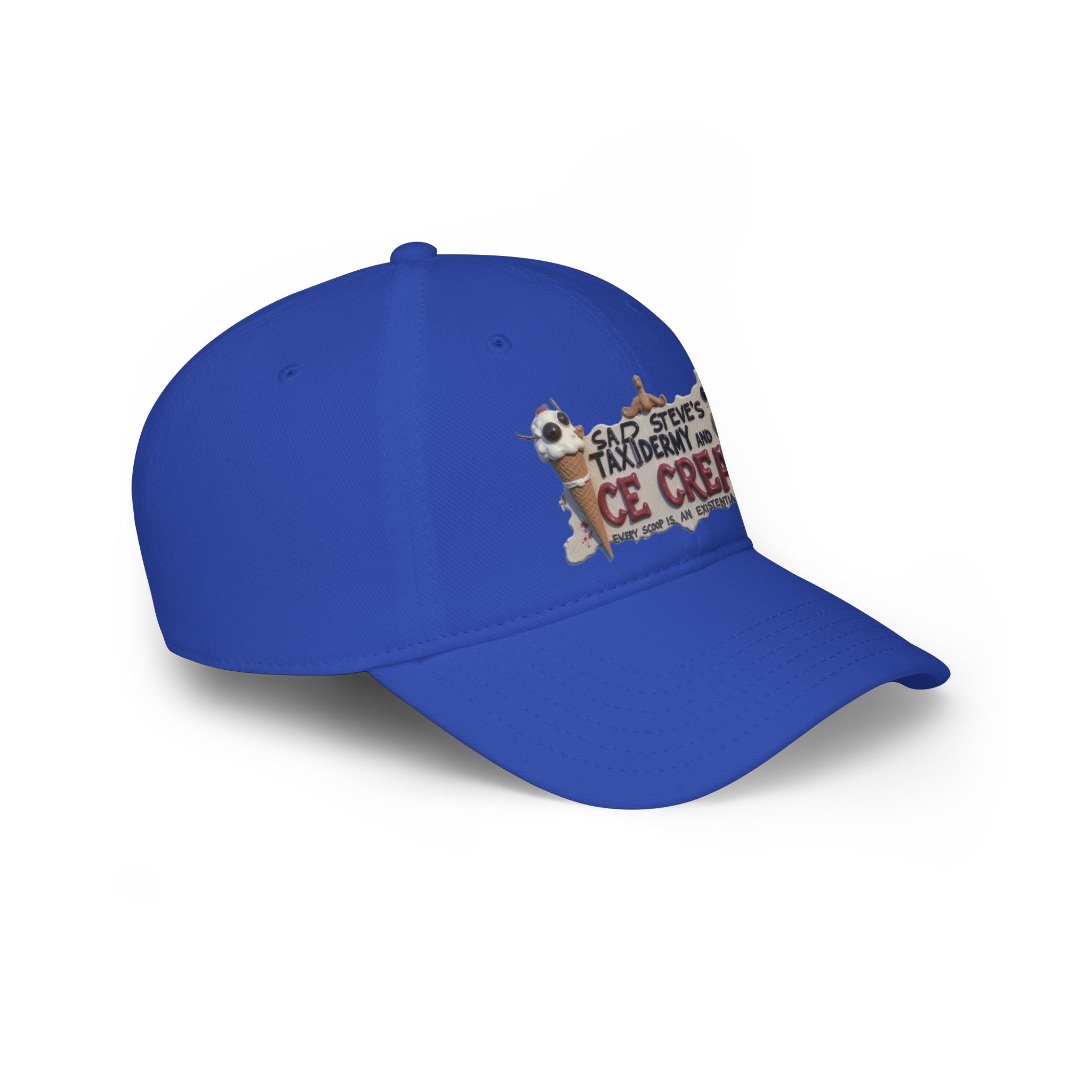 Sad Steve's Taxidermy and Ice Cream - Low Profile Baseball Cap