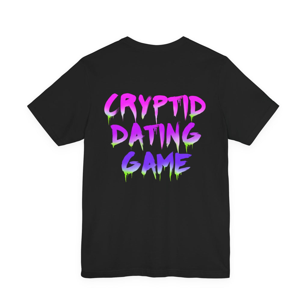 Cryptid Dating Game T-Shirt — Love Knows No Bounds Graphic Tee
