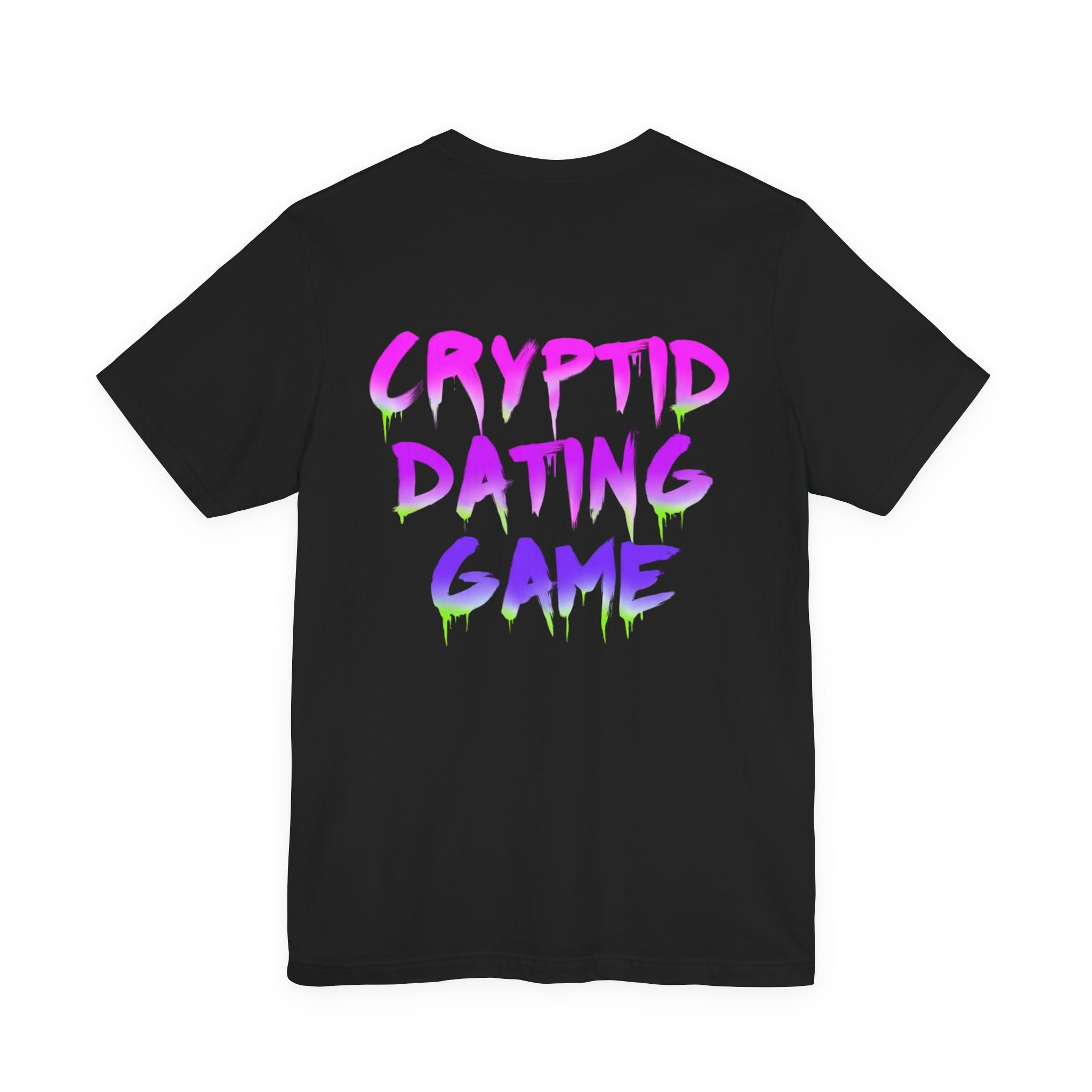Cryptid Dating Game T-Shirt — Love Knows No Bounds Graphic Tee