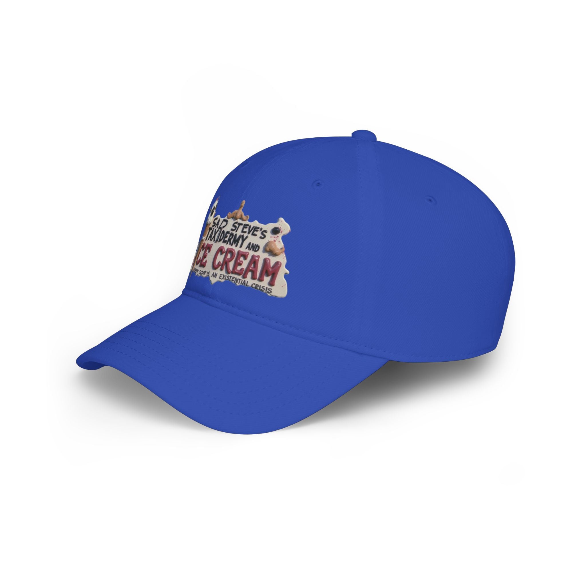 Sad Steve's Taxidermy and Ice Cream - Low Profile Baseball Cap