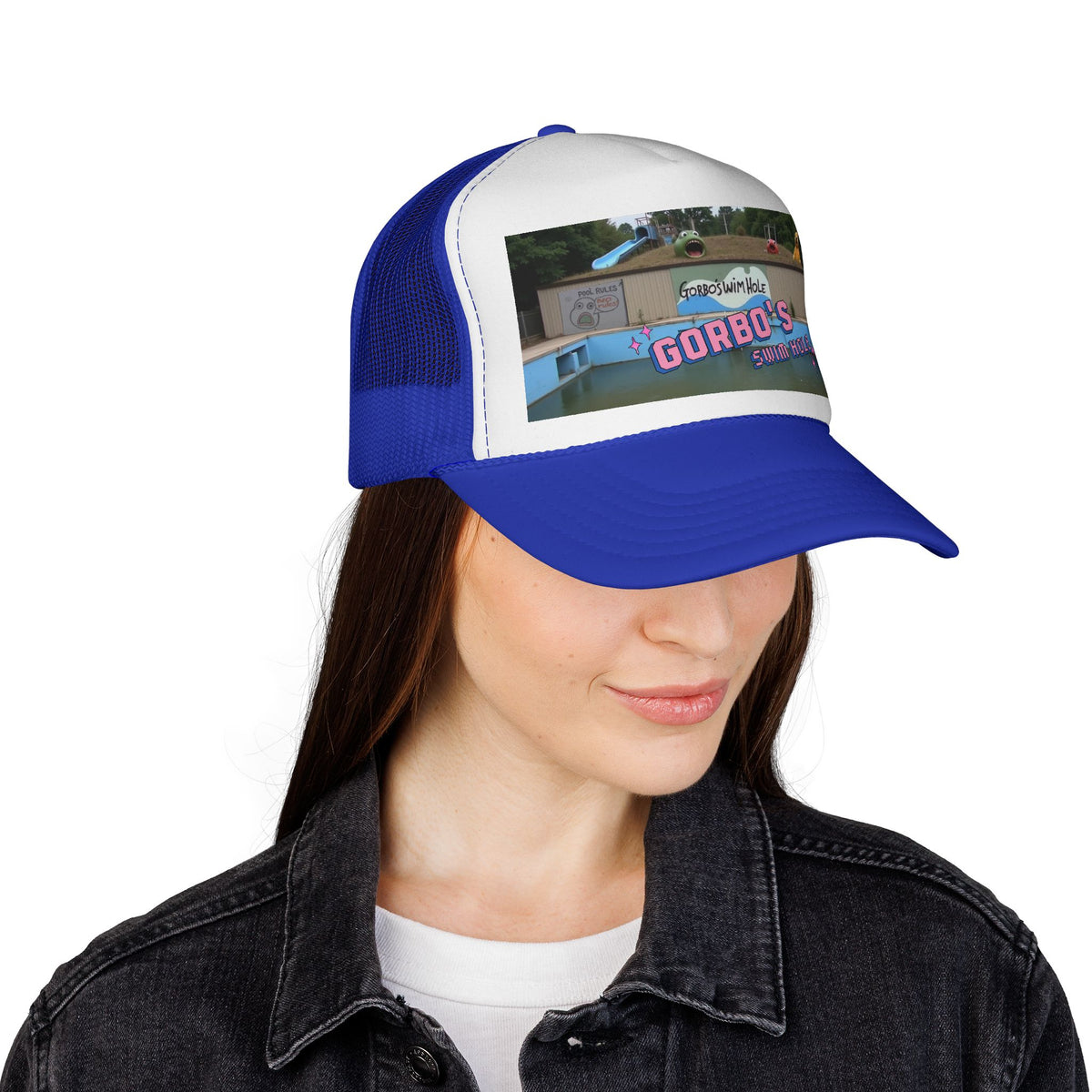 Gorbo's Swim Hole Trucker Cap - Fun Summer Vibes
