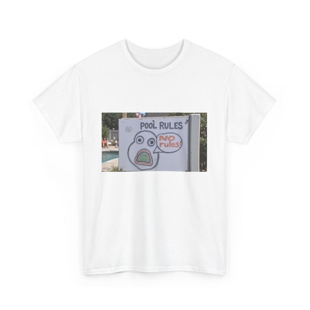 Gorbo's Pool Rules Unisex Heavy Cotton Tee