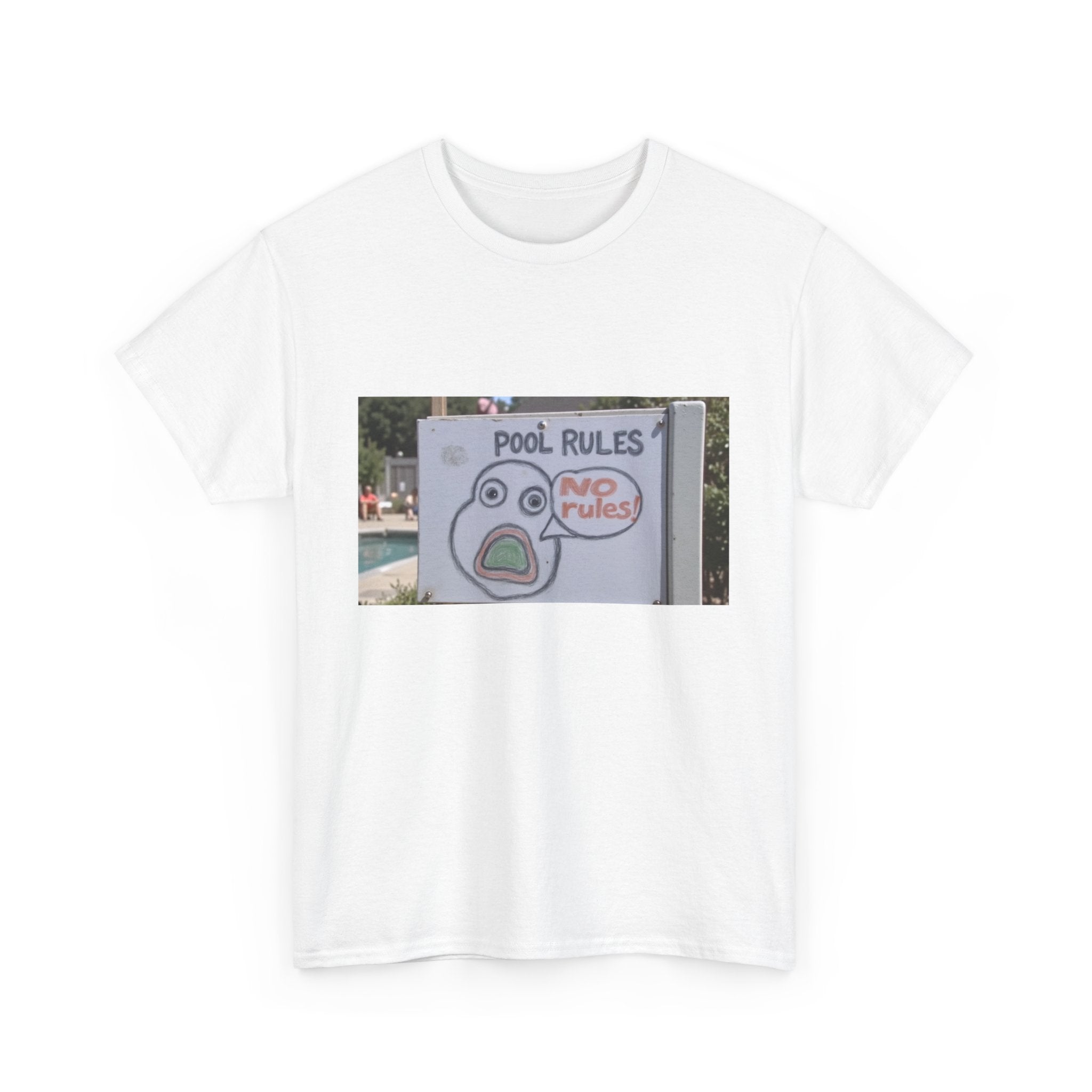 Gorbo's Pool Rules Unisex Heavy Cotton Tee