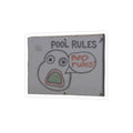 Pool Rules: No Rules! Die-Cut Sticker - Fun, Waterproof Outdoor and Indoor Decor
