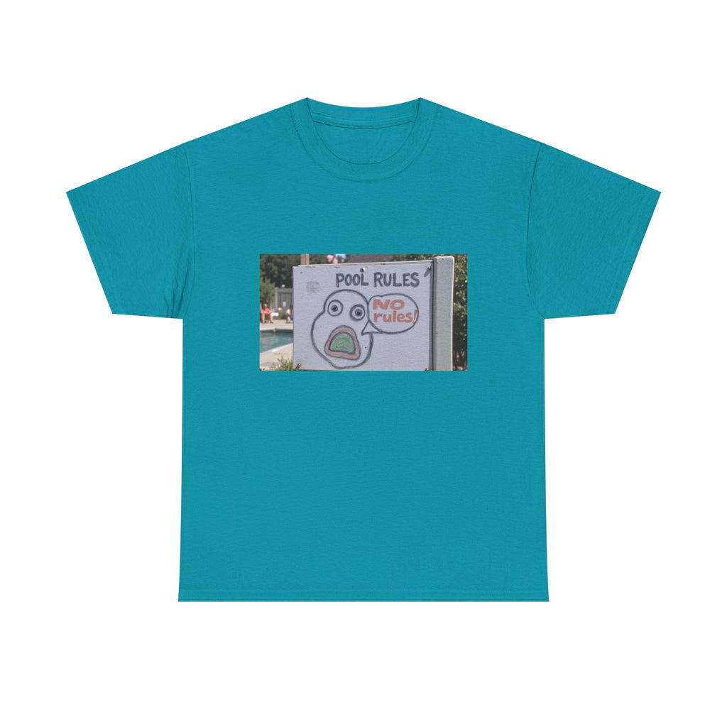 Gorbo's Pool Rules Unisex Heavy Cotton Tee