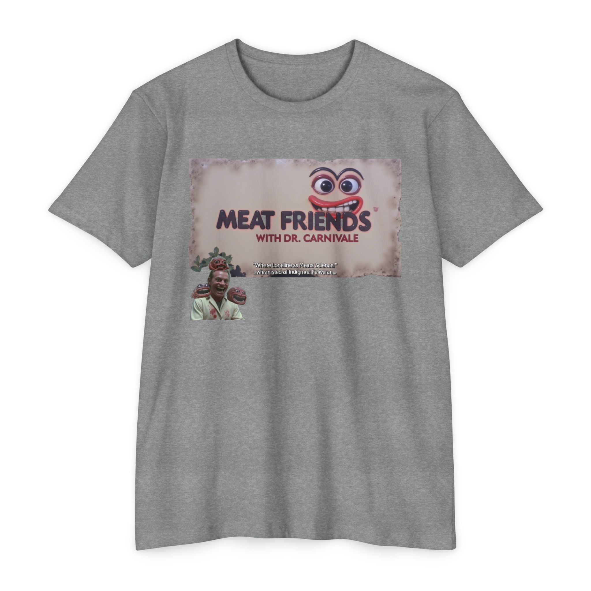 MEAT Friends Graphic Tee - CVC Jersey T-shirt