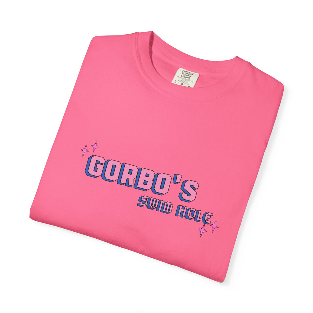 Unisex Garment-Dyed T-Shirt: Gorbo's Swim Hole Vintage Graphic Tee