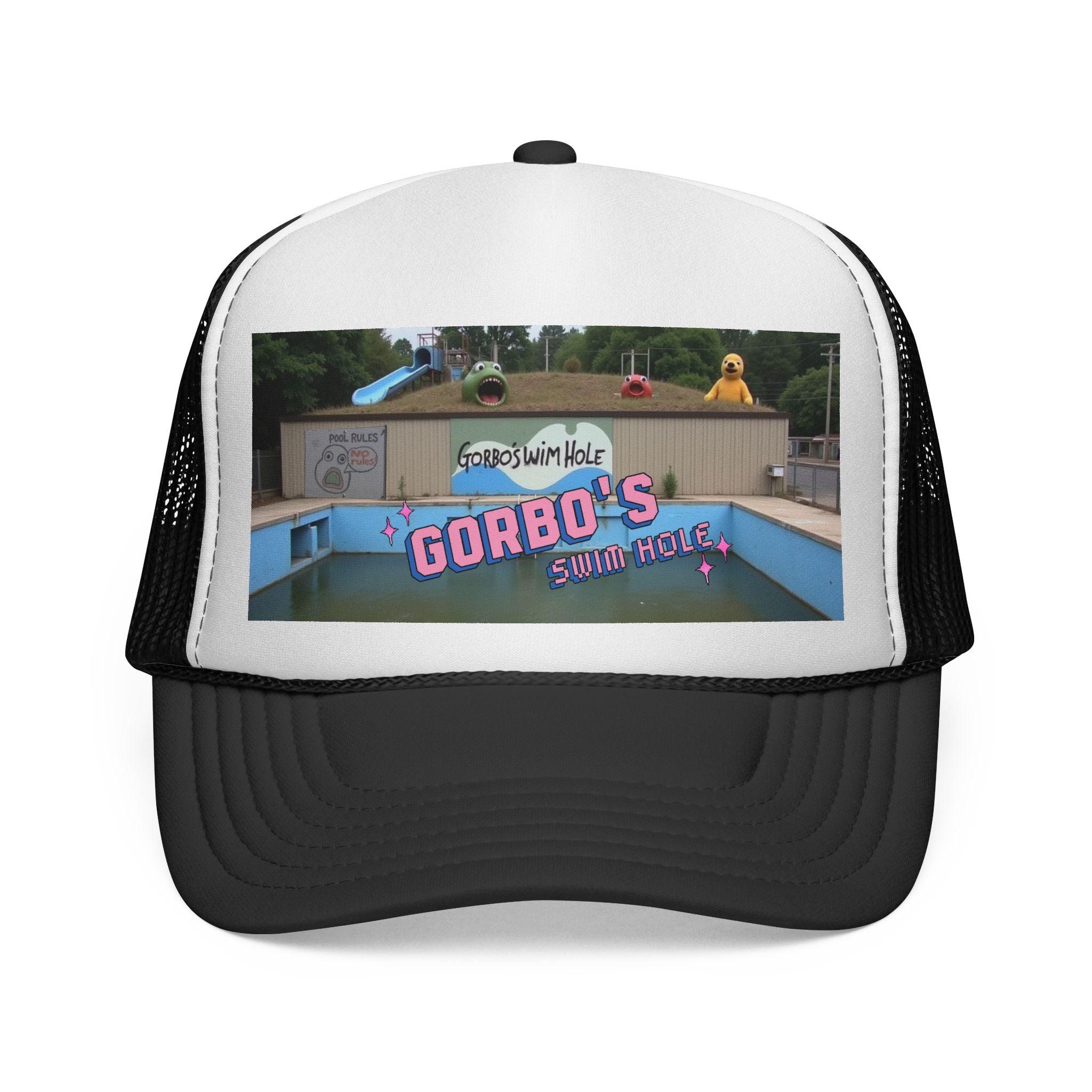 Gorbo's Swim Hole Trucker Cap - Fun Summer Vibes
