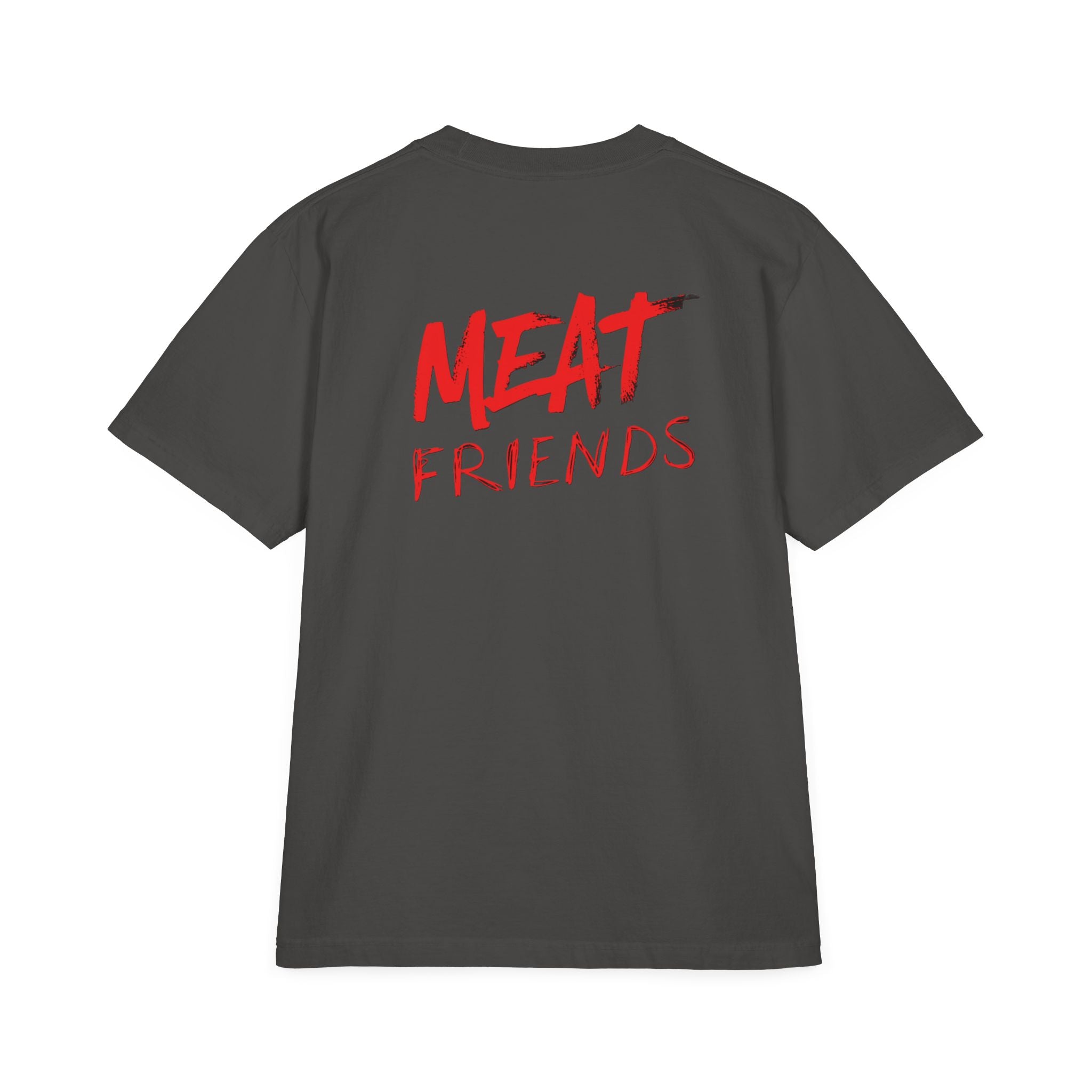 Meat Friends Funny Graphic Drop-Shoulder Tee