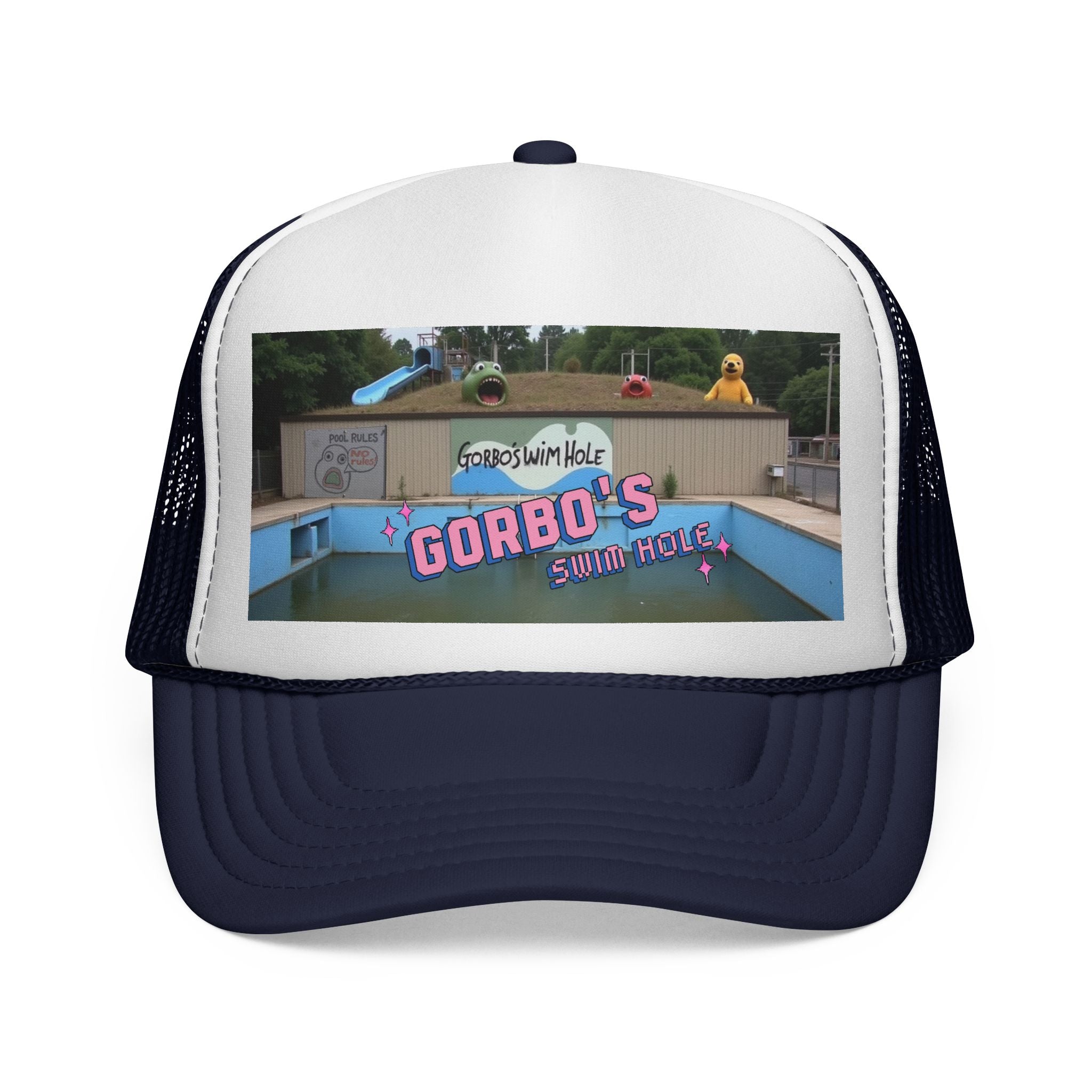 Gorbo's Swim Hole Trucker Cap - Fun Summer Vibes