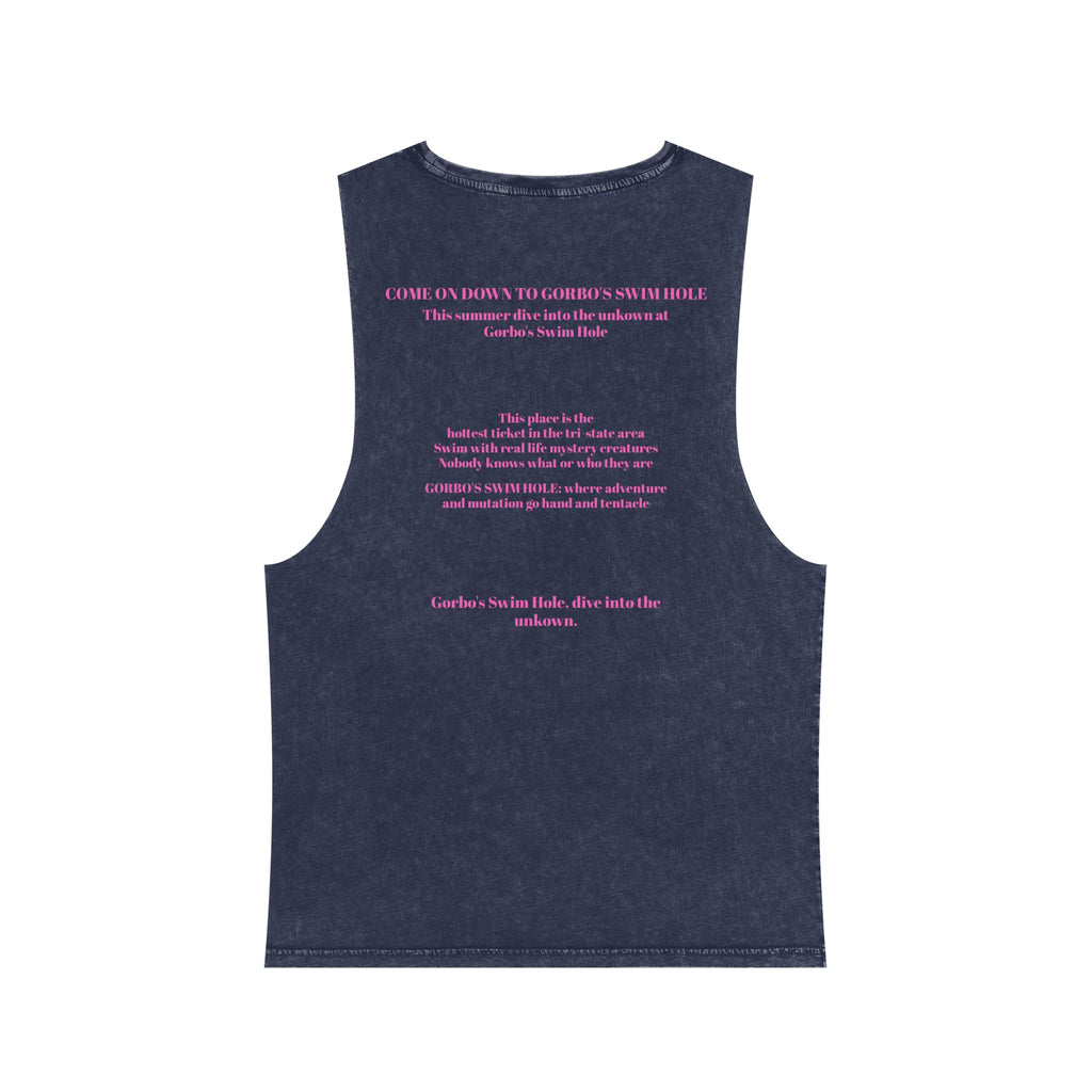Gorbo's Swim Hole Stonewash Tank Top - Unisex Summer Style