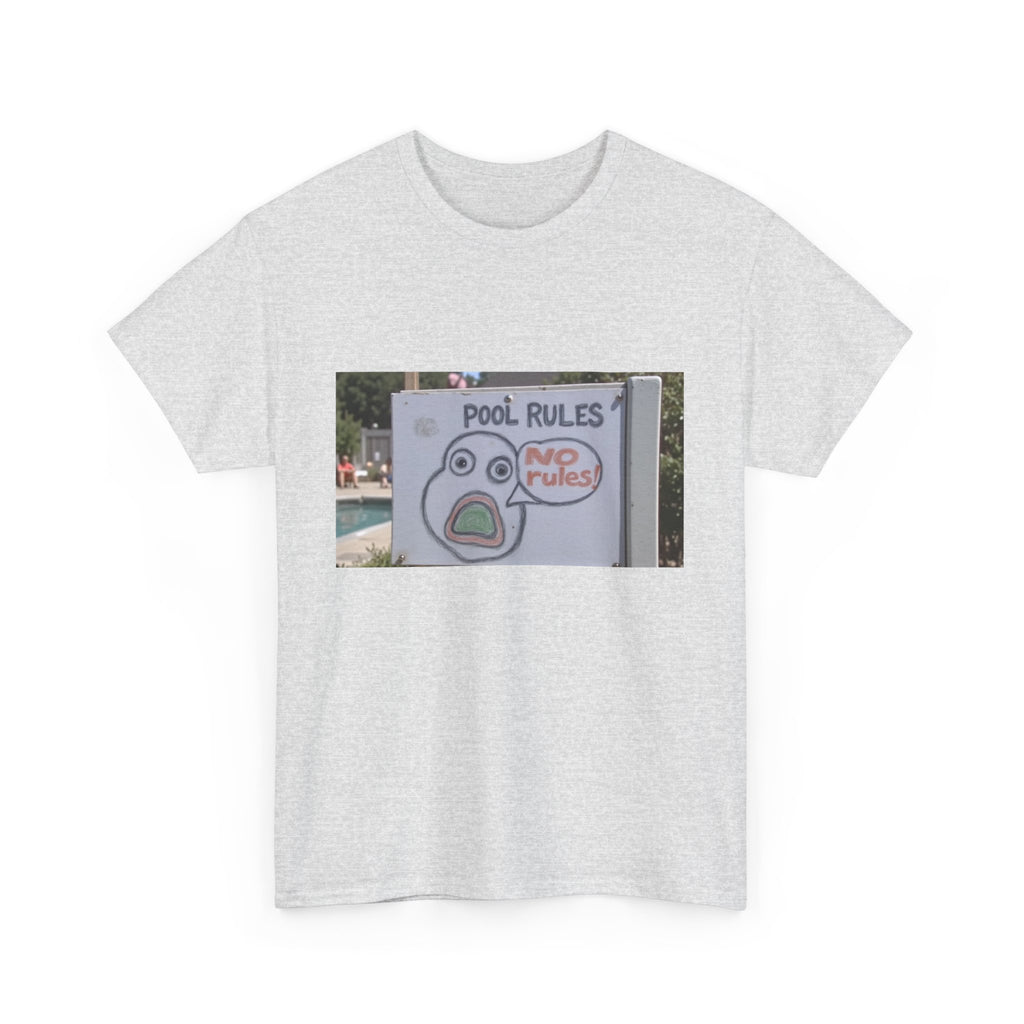 Gorbo's Pool Rules Unisex Heavy Cotton Tee