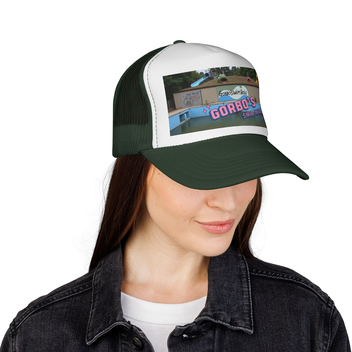 Gorbo's Swim Hole Trucker Cap - Fun Summer Vibes
