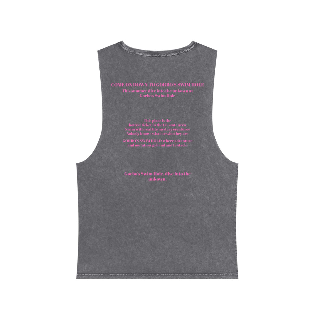 Gorbo's Swim Hole Stonewash Tank Top - Unisex Summer Style