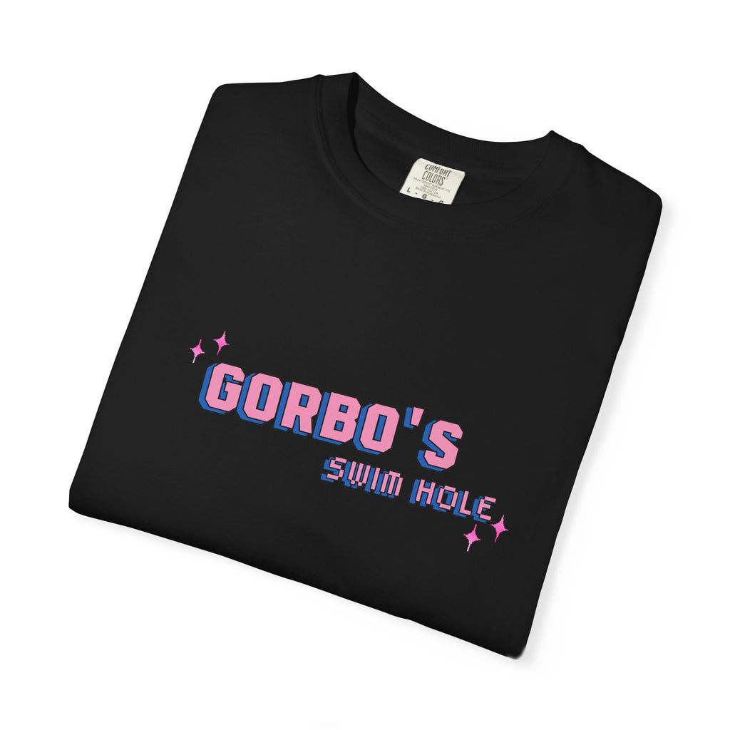 Unisex Garment-Dyed T-Shirt: Gorbo's Swim Hole Vintage Graphic Tee