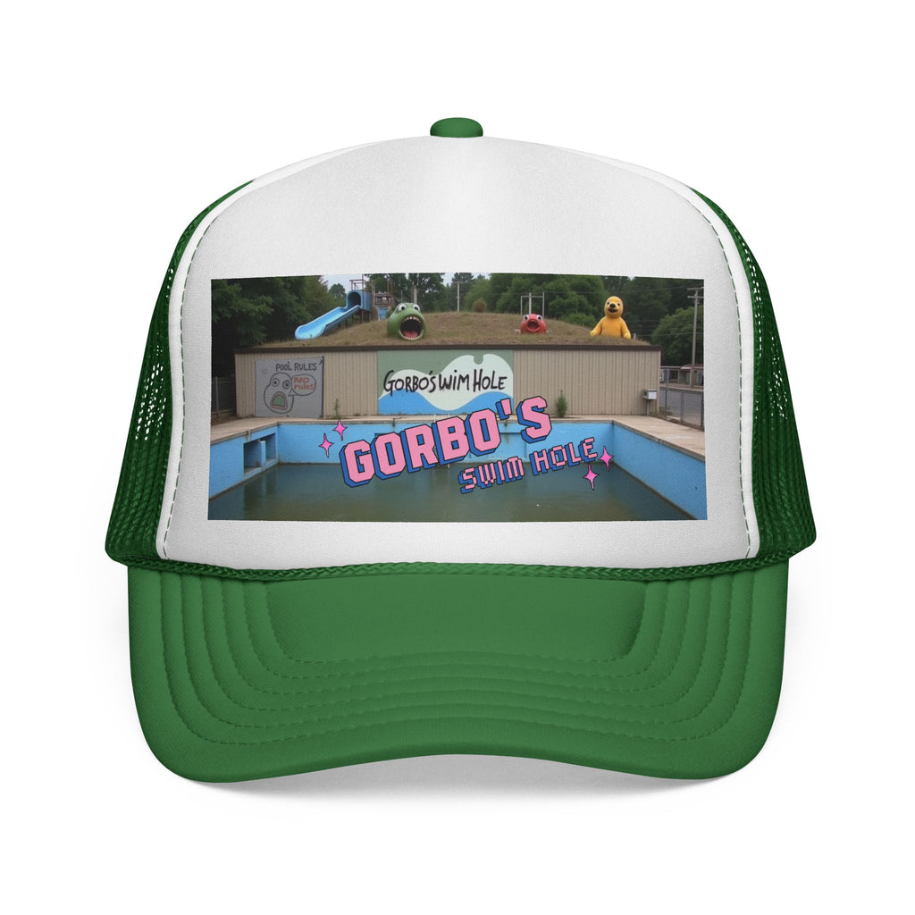 Gorbo's Swim Hole Trucker Cap - Fun Summer Vibes