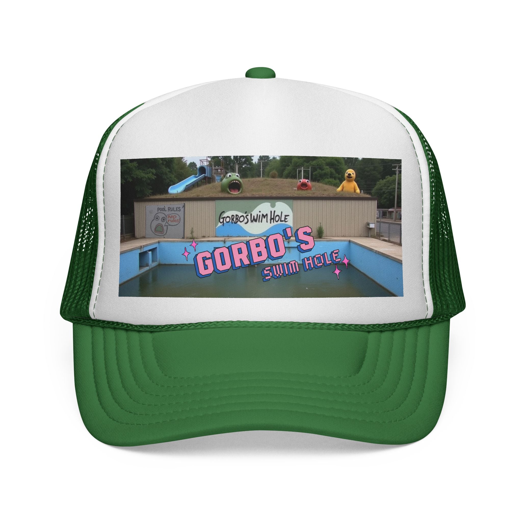 Gorbo's Swim Hole Trucker Cap - Fun Summer Vibes