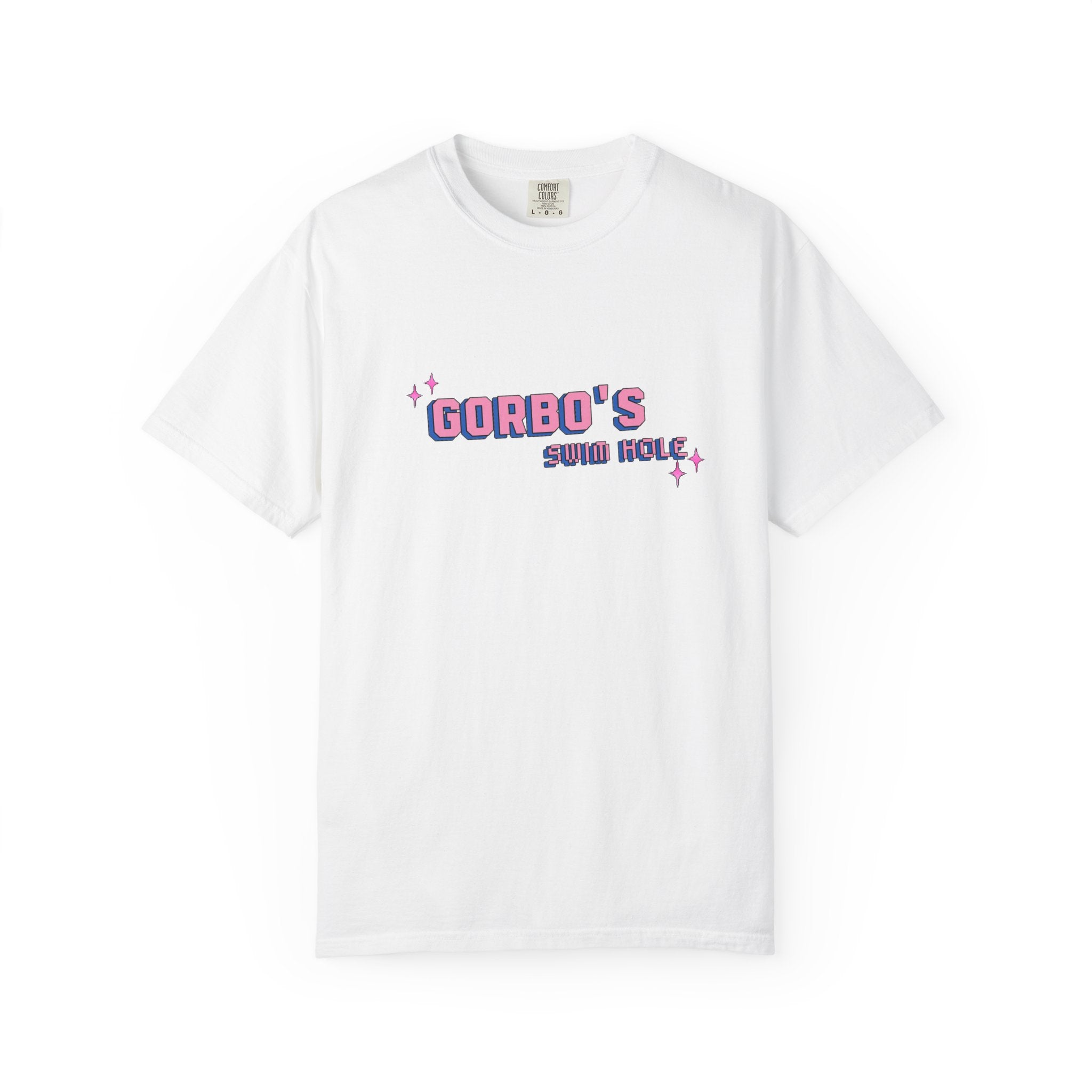 Unisex Garment-Dyed T-Shirt: Gorbo's Swim Hole Vintage Graphic Tee