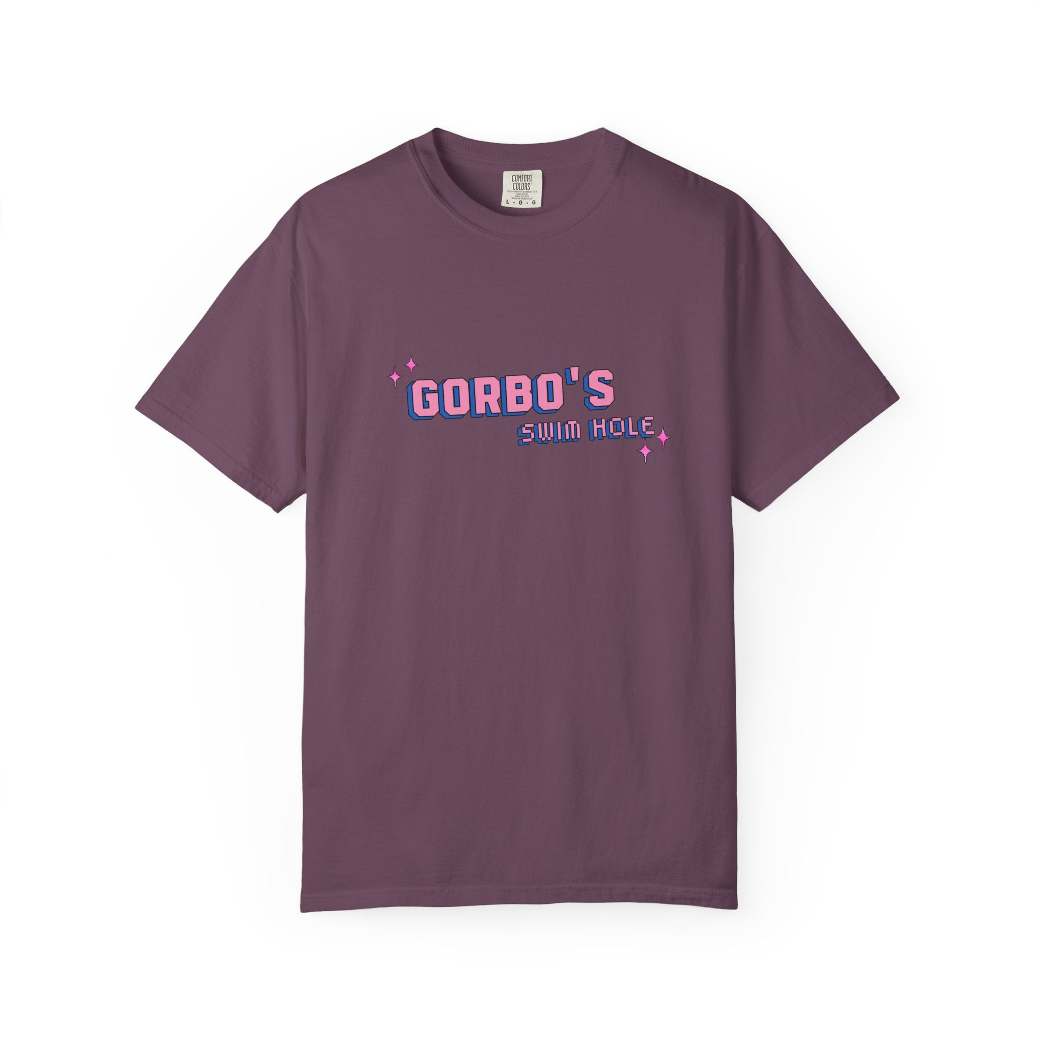 Unisex Garment-Dyed T-Shirt: Gorbo's Swim Hole Vintage Graphic Tee