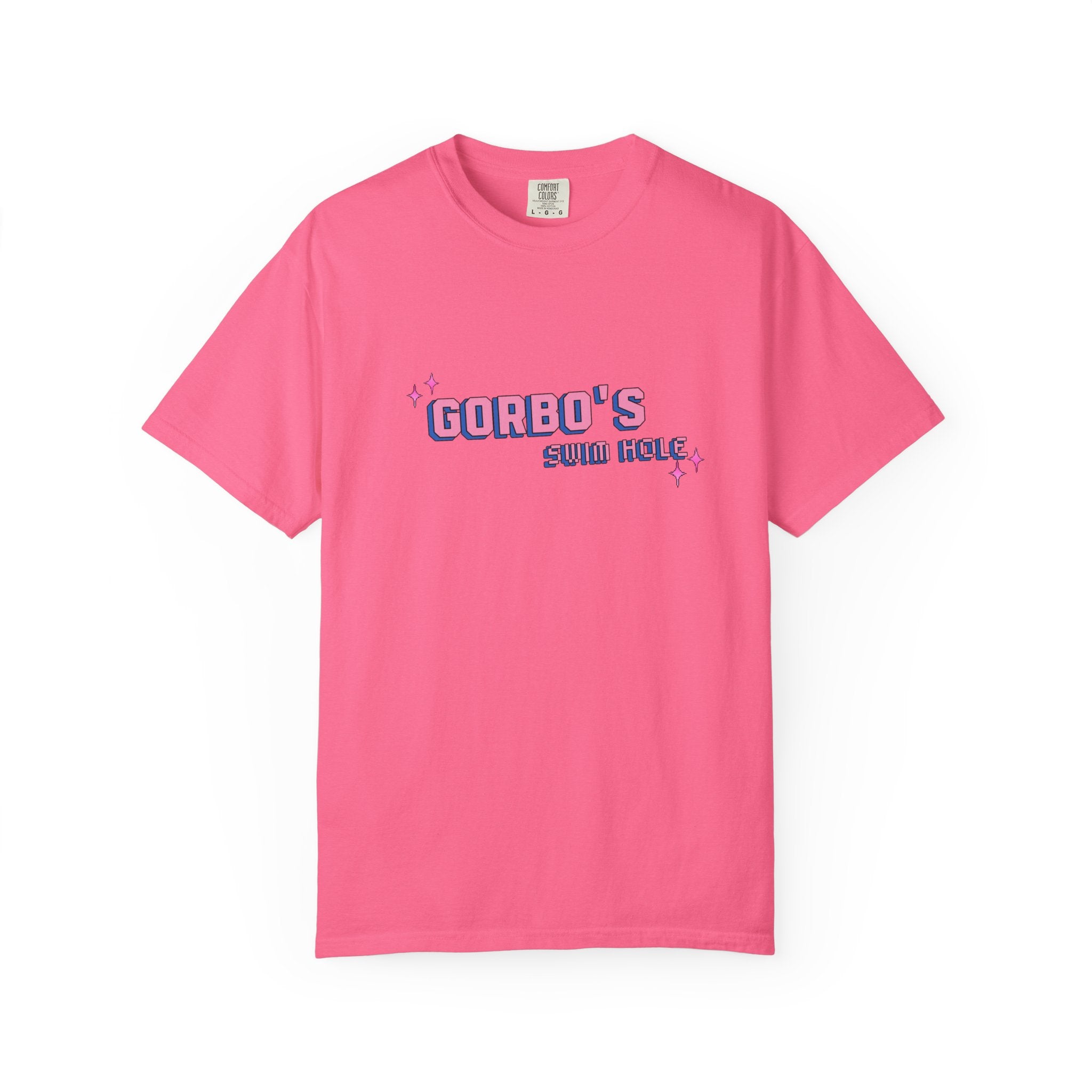 Unisex Garment-Dyed T-Shirt: Gorbo's Swim Hole Vintage Graphic Tee
