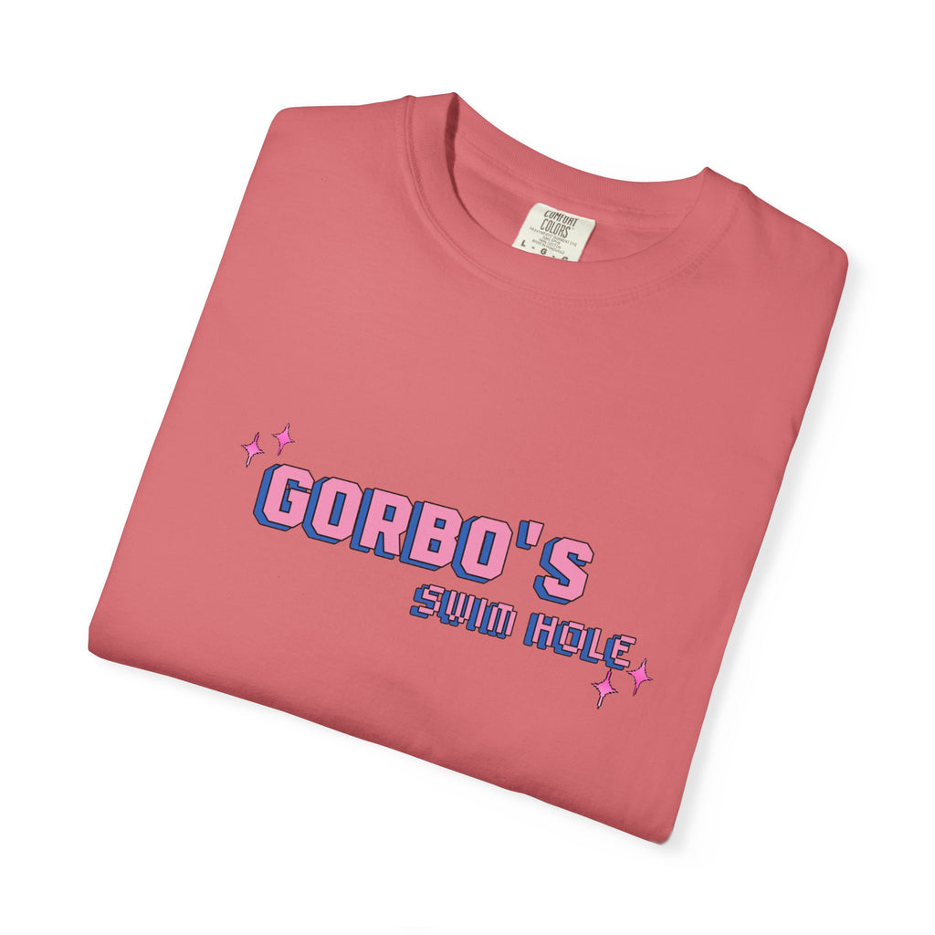 Unisex Garment-Dyed T-Shirt: Gorbo's Swim Hole Vintage Graphic Tee