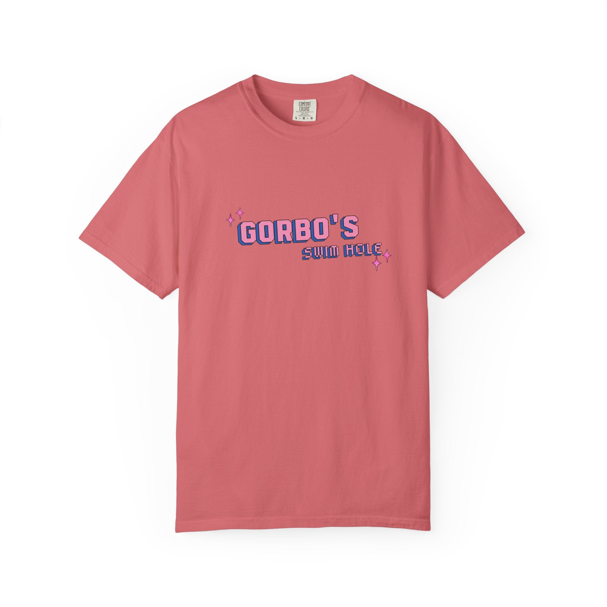 Unisex Garment-Dyed T-Shirt: Gorbo's Swim Hole Vintage Graphic Tee