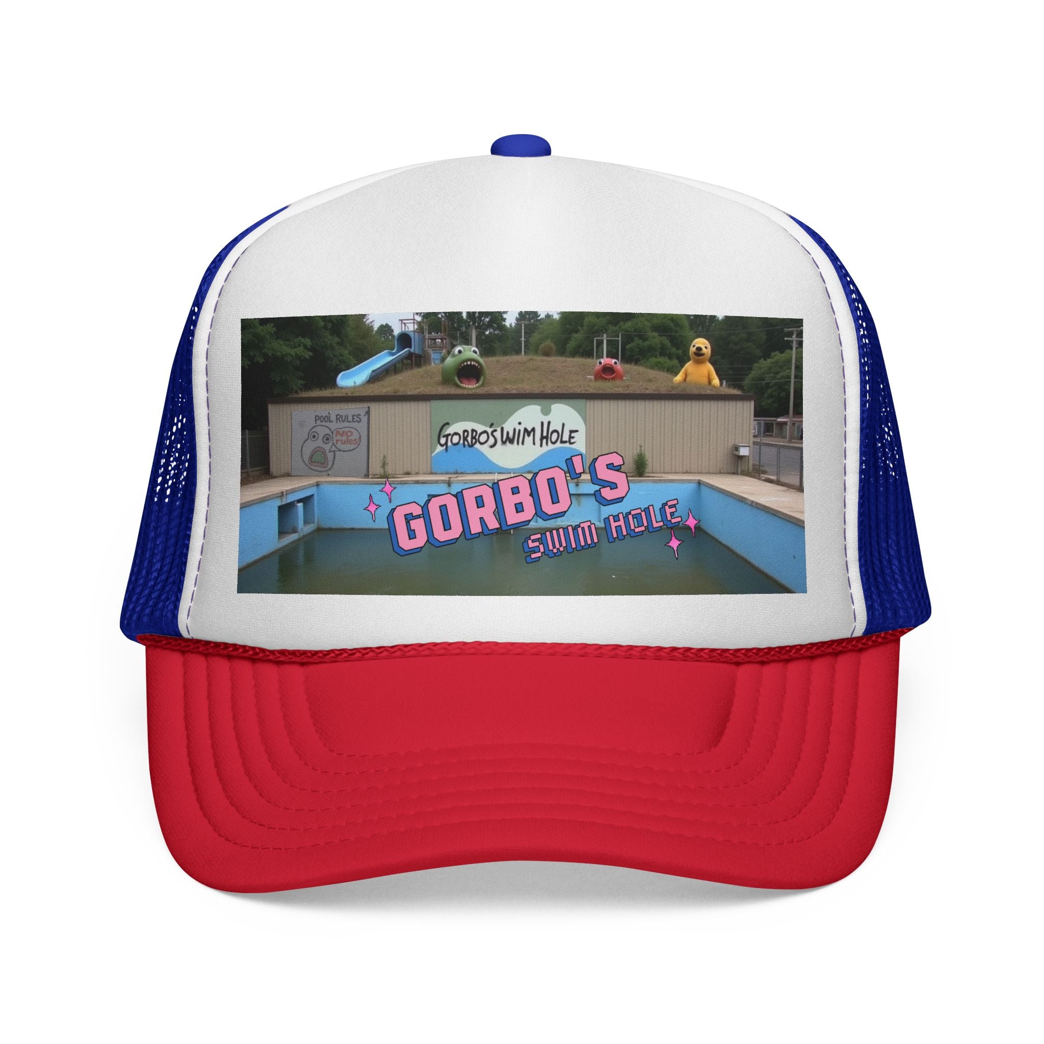 Gorbo's Swim Hole Trucker Cap - Fun Summer Vibes