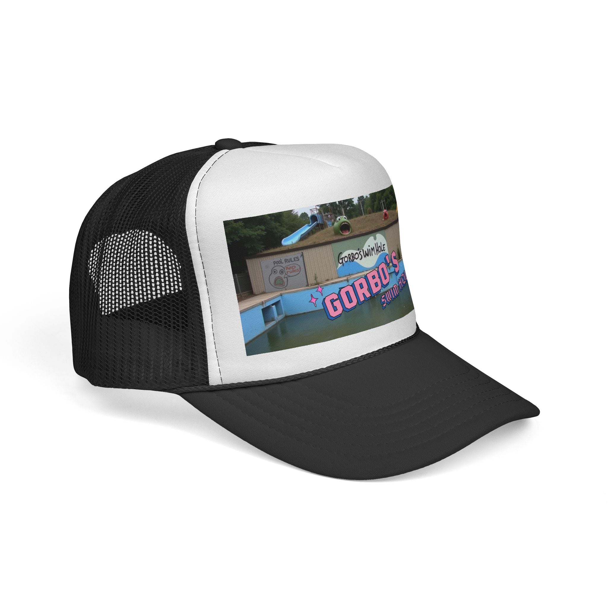 Gorbo's Swim Hole Trucker Cap - Fun Summer Vibes