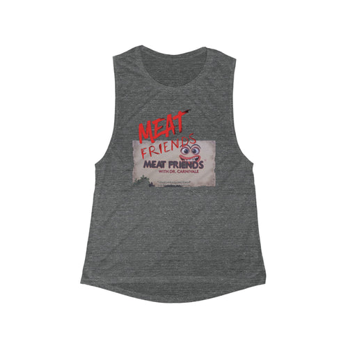 'MEAT Friends' Muscle Tank for Women – Great for BBQs and Casual Wear