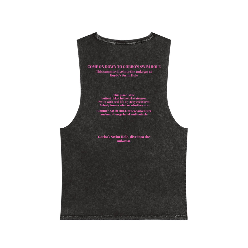 Gorbo's Swim Hole Stonewash Tank Top - Unisex Summer Style