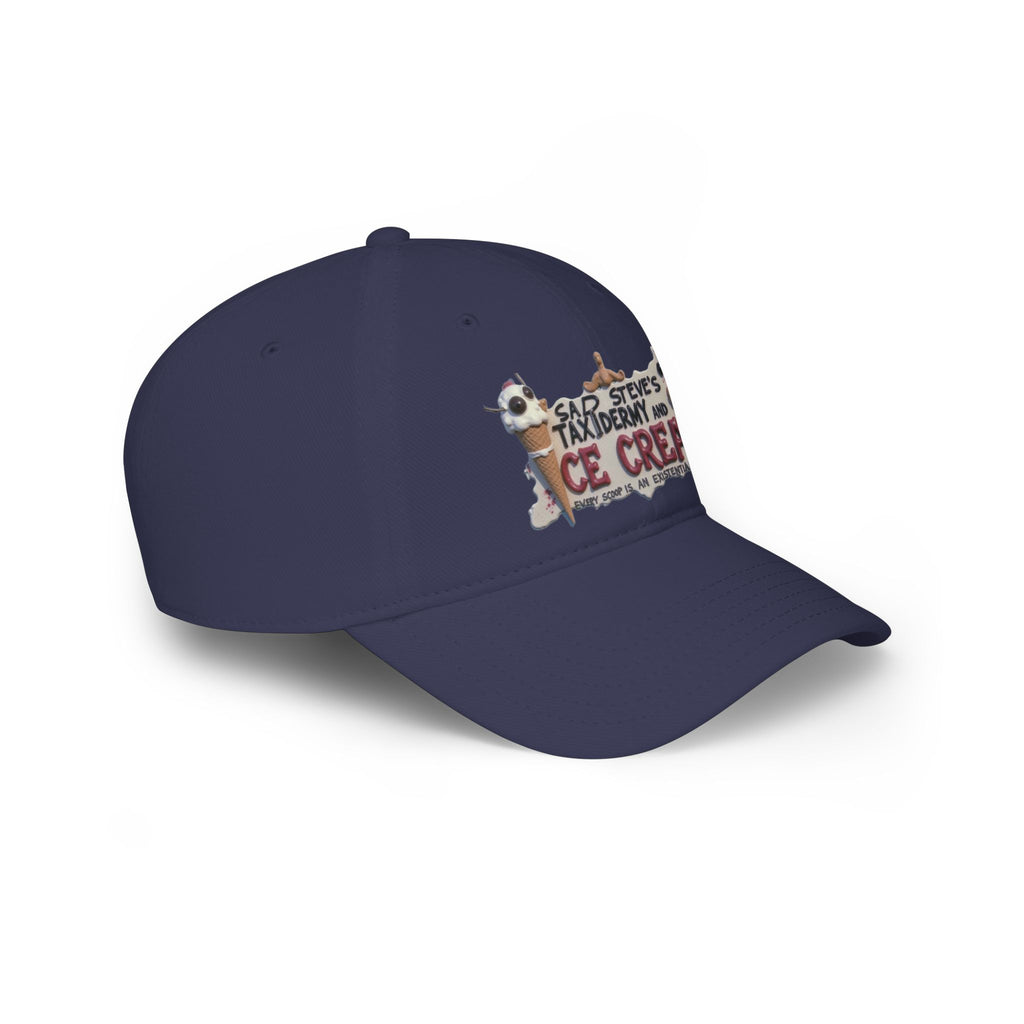 Sad Steve's Taxidermy and Ice Cream - Low Profile Baseball Cap