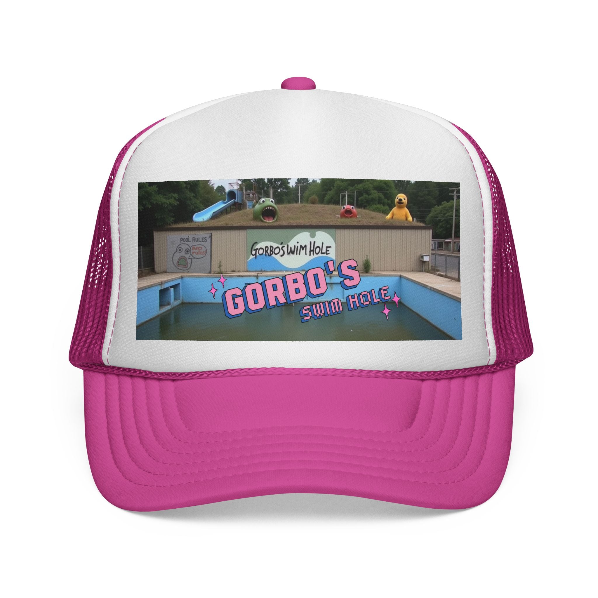 Gorbo's Swim Hole Trucker Cap - Fun Summer Vibes